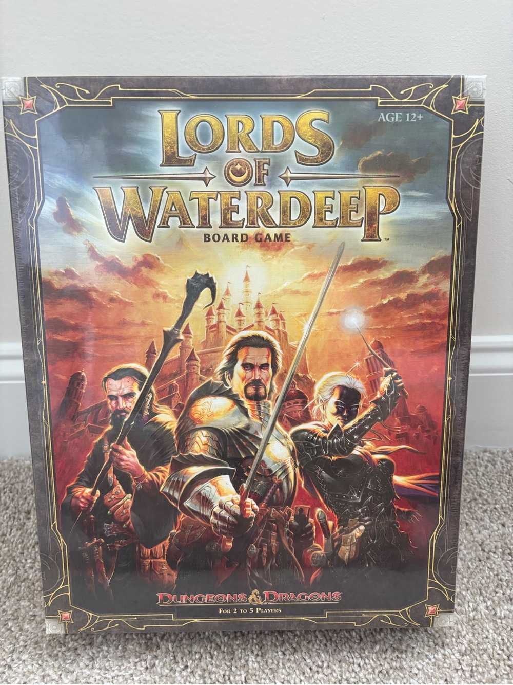 Lords of Waterdeep D&D Board Game 2012 Wizards of the Coast Factory Sealed NEW